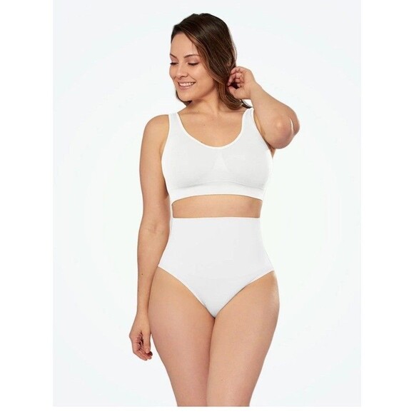 Shapermint Empetua White High-Waisted Shaper Everyday Smoothing Panty Sz 2XL New - Picture 1 of 7
